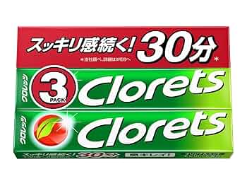 600本  クロレッツ オリジナル ミント ガム clorets 送料無料 Amazon | クロレッツXP オリジナルミント ガム 14粒入×3本×10個